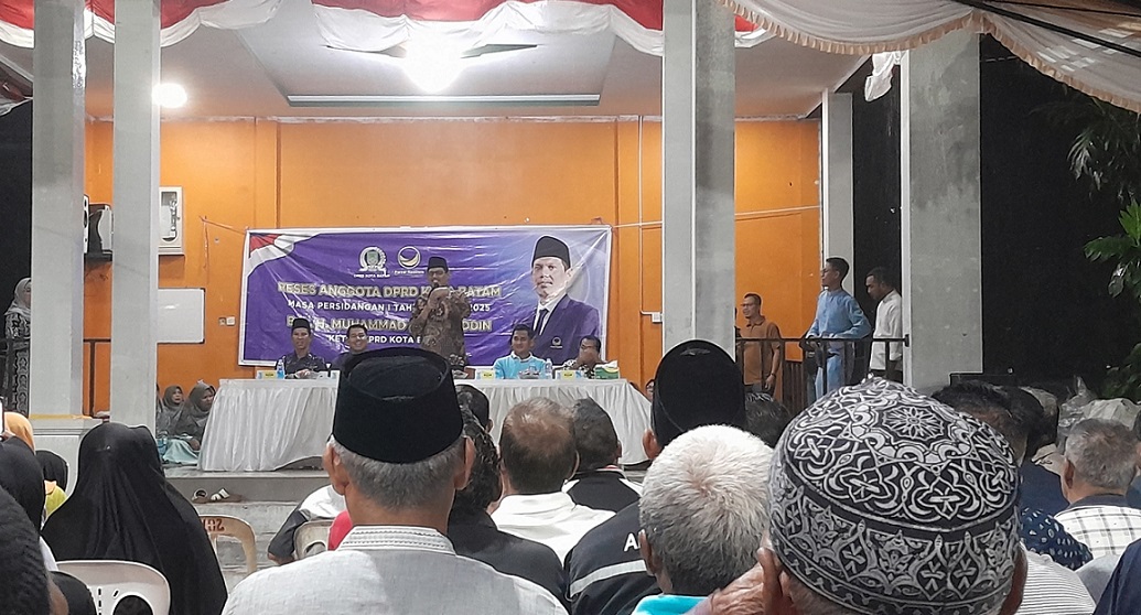 Ketua DPRD Batam Muhammad Kamaludin Serap Aspirasi Warga Kavling Pancur Tanjung Piayu, Mengutamakan Pemerataan Pembangunan