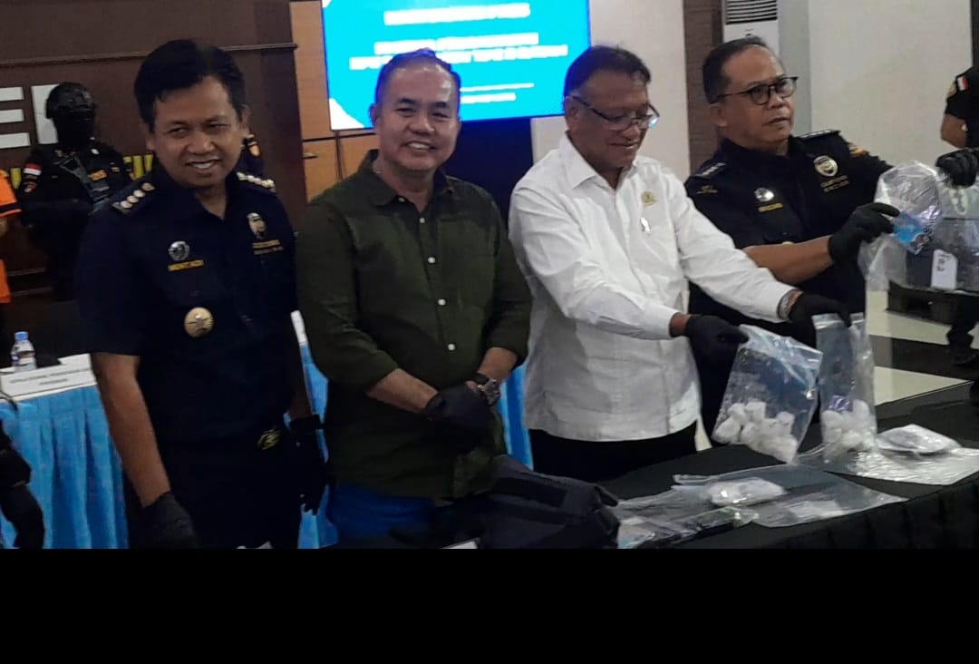 Bea Cukai Batam Gagalkan Penyelundupan 1,79 Kg Sabu , Potensi Menyelamatkan 9000 Jiwa