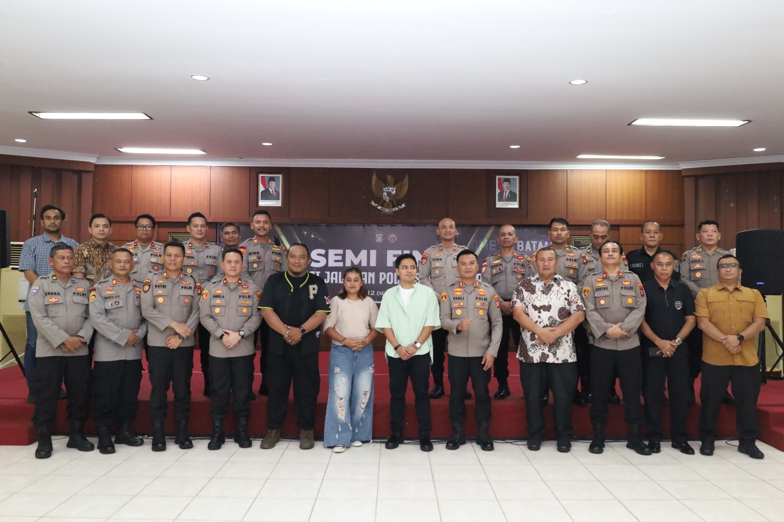 Polresta Barelang Gelar Semi Final Bhayangkara Festival Musik Jalanan di Aula Anindhita