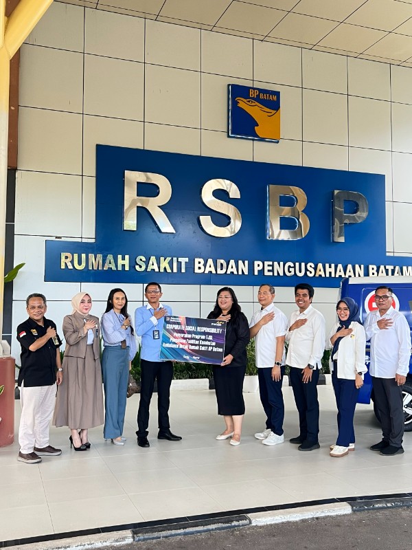 RSBP Batam Terima Bantuan CSR Mobil Ambulans dari Bank Mandiri, Sinergi Perkuat Layanan Kesehatan