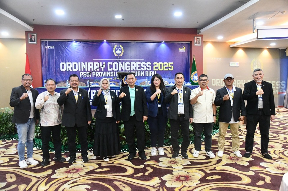 Kongres PSSI Kepri 2025 Susun Rencana Strategis Majukan Sepak Bola Daerah