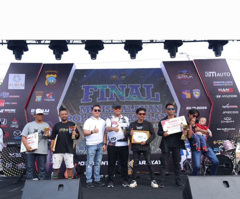 Polri Hadir untuk Masyarakat, Batam Meetup Week 2025 Jadi Wadah Silaturahmi dan Apresiasi Musisi Jalanan