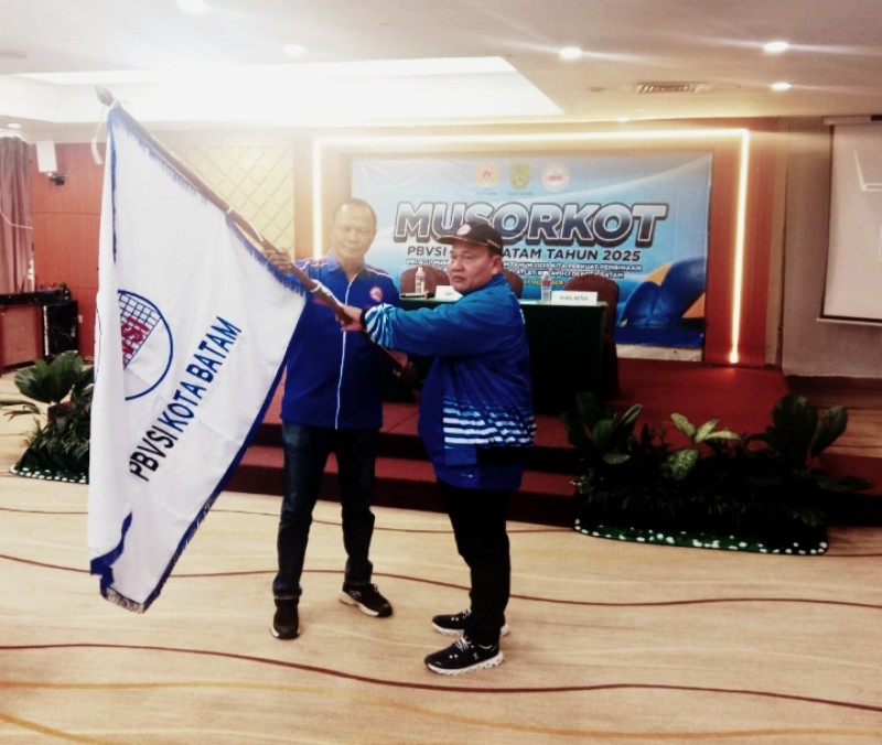 Secara Aklamasi Biyanto Pimpin Kembali PBVSI Kota Batam Periode 2025 -2029