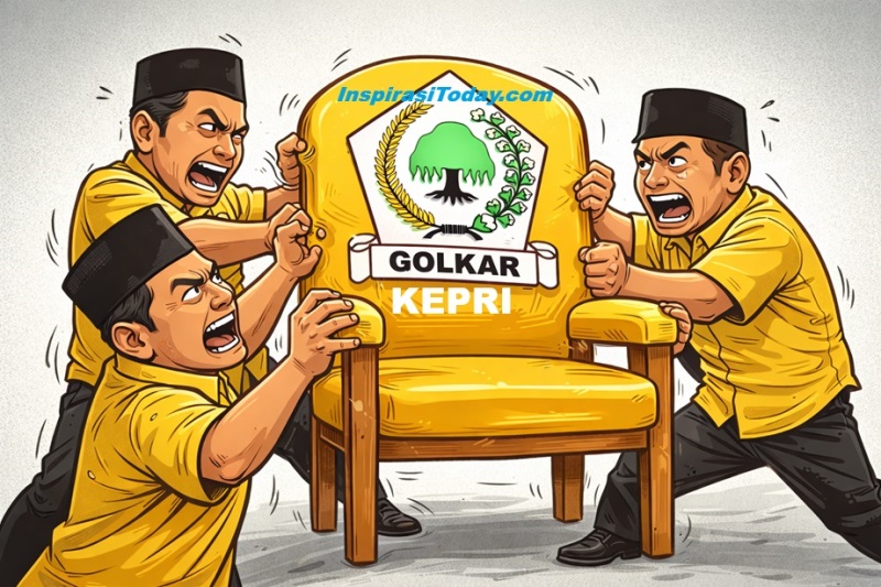 Berebut Kursi Ketua Golkar Kepri, Ade Angga dan Rizki Faisal Berburu Restu Bahlil