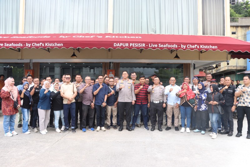 Kapolresta Barelang Gelar Silaturahmi Bersama Insan Pers se-Kota Batam, Pererat Sinergitas