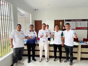 Rutan Kelas IIA Batam Laksanakan Tes Urine, Dukung Program P4GN dan Program Aksi Kemenimipas
