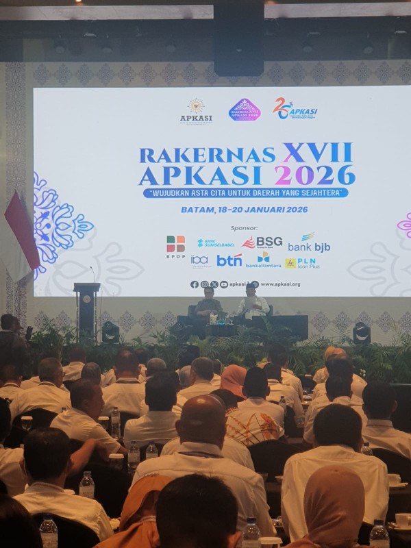 Polsek Lubuk Baja Gelar Apel Pengamanan Rakernas XVII APKASI 2026 di Hotel Aston Batam