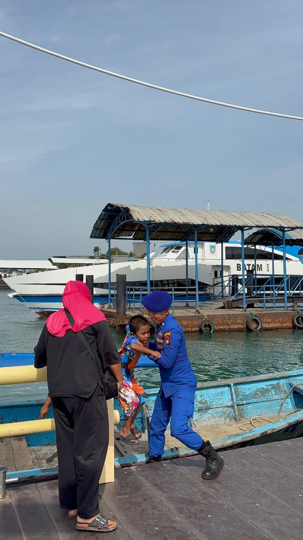 Upaya Preventif Satpolairud Polresta Barelang Jaga Keamanan Pelabuhan Bot Pancung Sekupang