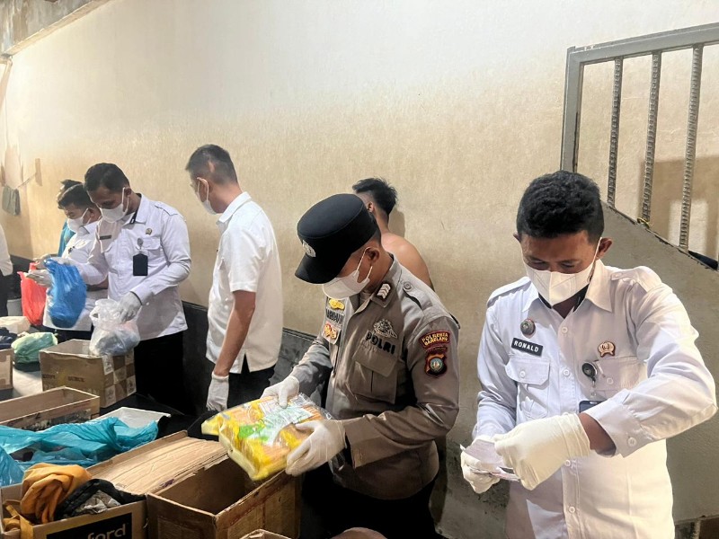 Rutan Batam Gelar Razia Bersama APH, Ciptakan Aman dan Kondusif