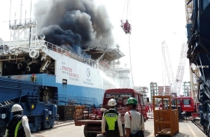 Kebakaran Kapal Berulang di PT ASL Shipyard Batam, Disnakertrans Kepri Dinilai Lalai