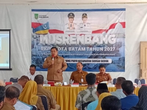 Musrenbang Tanjungpiayu Bubar Akibat Pemadaman Listrik Batam hingga 6 Jam