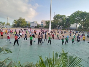 KAHMI Forever Jalan Sehat, Ratusan Warga dan Alumni HMI Antusias Ikuti KFJS dan Senam Sehat