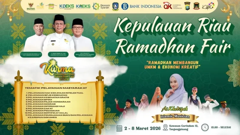 Ramadan Fair Kepulauan Riau 2026, Ada Bazar UMKM, Pasar Murah, dan Lomba Religi