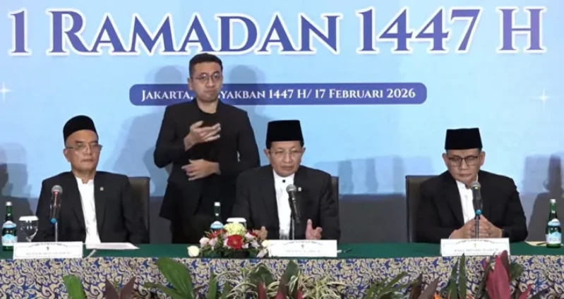 Pemerintah Tetapkan 1 Ramadan 1447 H/2026 M, Kamis 19 Februari 2026