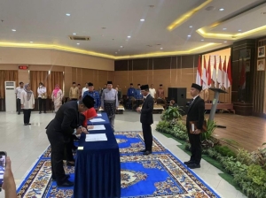 Rotasi Jabatan,Empat Kepala Dinas Pemko Batam Dilantik, Dohar Mangalando Hasibuan Sebagai Kadis Lingkungan Hidup, Tuntaskan Masalah Sampah