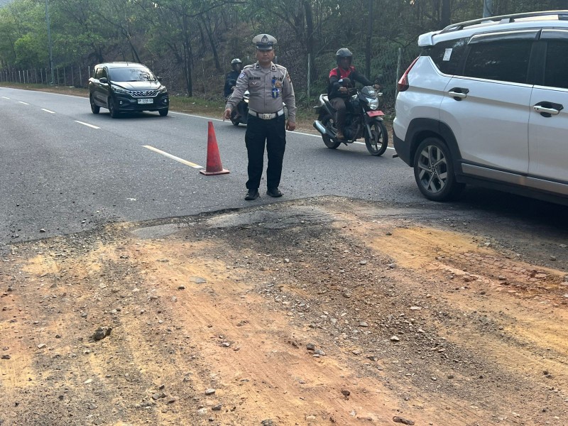 Operasi Keselamatan Seligi 2026, Satgas Dikmas Satgas Preemtif Polresta Barelang Survey Jalan Berlubang