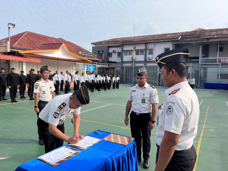 Rutan Kelas IIA Batam Laksanakan Penandatanganan Komitmen Bersama Pembangunan Zona Integrias dan Fakta Integritas Tahun 2026