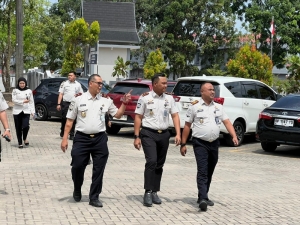 Kunjungan Kerja Kakanwil Ditjenpas Kepri ke Rutan Batam, Pastikan Pelayanan Berjalan Optimal