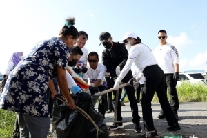 Gerakan Bersama Menuju Kota Bersih dan Nyaman, Amsakar – Li Claudia Bersama Forkopimda Canangkan Gema Batam ASRI