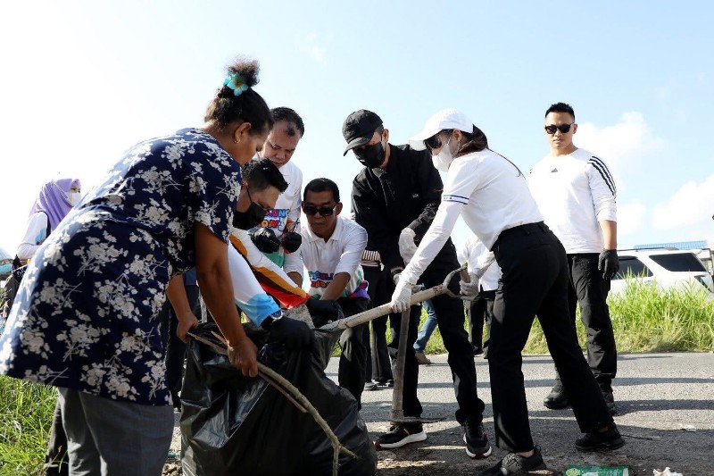 Gerakan Bersama Menuju Kota Bersih dan Nyaman, Amsakar – Li Claudia Bersama Forkopimda Canangkan Gema Batam ASRI
