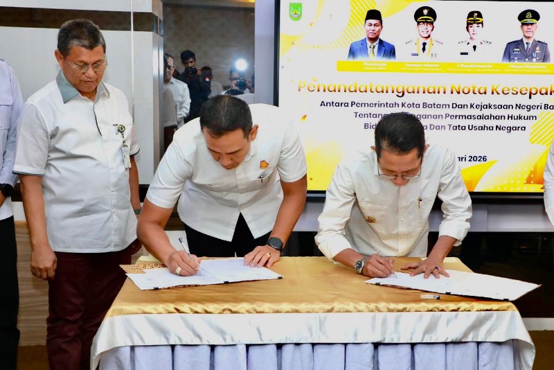Fokus Penguatan Pendampingan Hukum, Walikota dan Kajari Teken Kerja Sama
