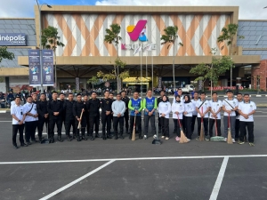 Karutan Batam Hadiri Pencananganan Gerakan Masyarakat ASRI Kota Batam, Komitmen Mendukung Program Pemerintah