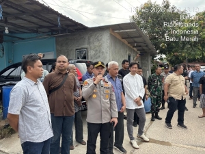 Polsek Batu Ampar Fasilitasi Mediasi Permasalahan Air Bersih, Dialog Warga dan BP Batam Berlangsung Kondusif