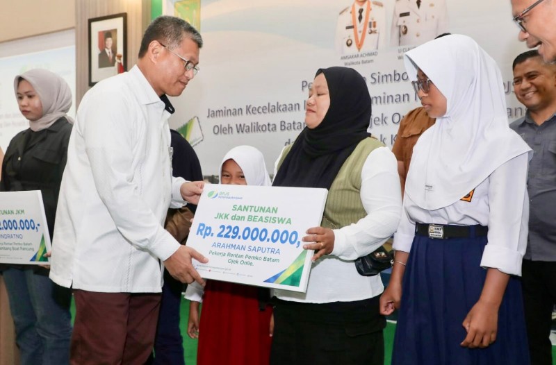 10.285 Pekerja Rentan di Batam Tahun 2026 Terima Perlindungan BPJS Ketenagakerjaan, Program Prioritas Amsakar – Li Claudia