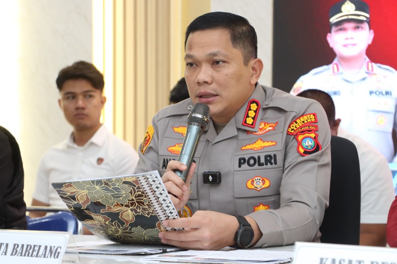 Pengungkapan 34 Tersangka Hasil Operasi Liong Seligi 2026, Dipimpin Kapolresta Barelang