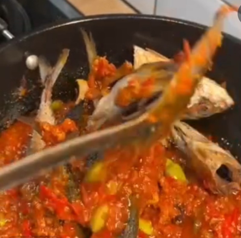 Resep Ikan Gembung Balado + Pete