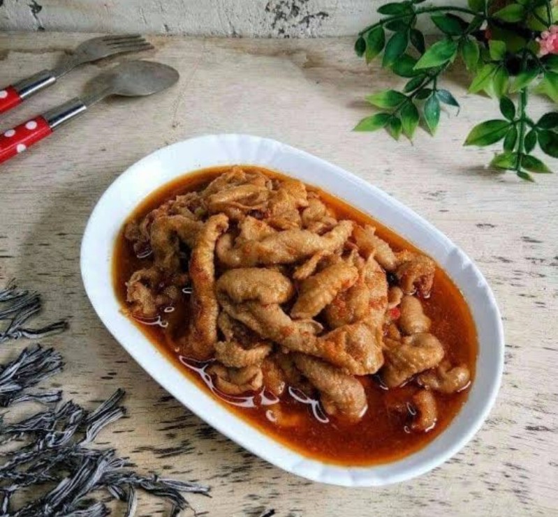 Rica-Rica Kulit Ayam