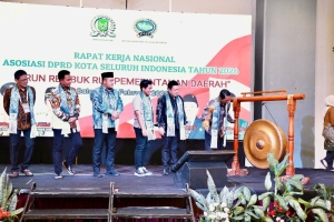 Rakernas ADEKSI Tahun 2026 di Buka Walikota Batam Amsakar, Sinergi Lembaga Kunci Pembangunan