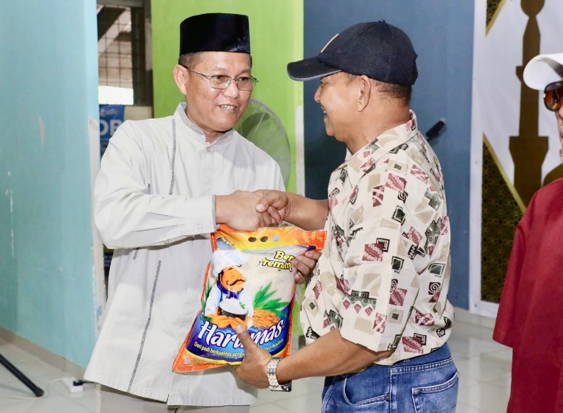 Pemko Batam Pastikan Bantuan Beras Ramadan di Sekupang Tepat Sasaran
