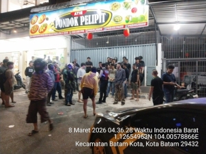 Polsek Lubuk Baja Amankan Keributan Kecelakaan Lalu Lintas di Baloi Indah