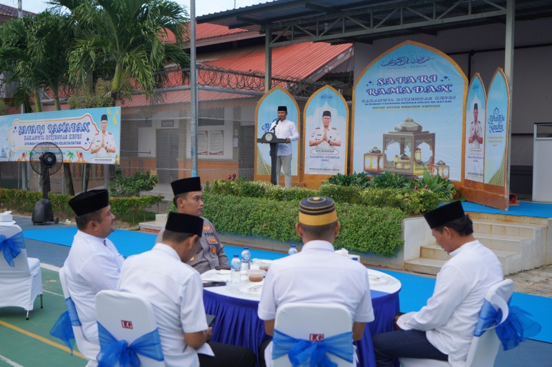 Rutan Batam Gelar Buka Puasa Bersama Forkopimda, Keluarga Warga Binaan dan Masyarakat, Kebersamaan di Bulan Ramadan