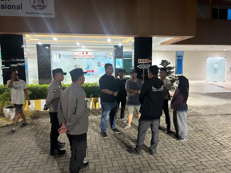 Tindaklanjuti Aduan 110, Polresta Barelang Amankan Situasi di RS Elisabet