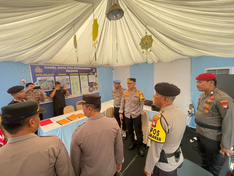 Operasi Ketupat Seligi 2026, Pengamanan Terpadu Pos Pam Nagoya Hill Berjalan Optimal