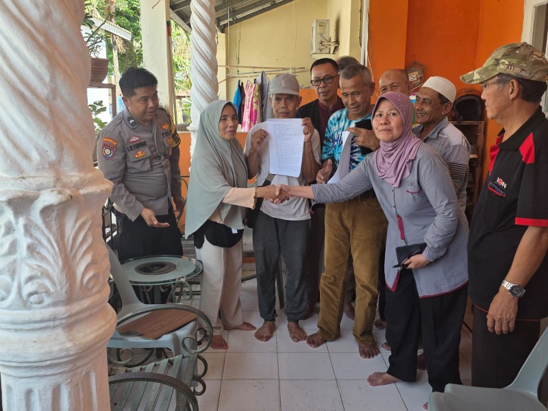 Bhabinkamtibmas Batu Besar Berhasil Mediasi Konflik Warga, Wujudkan Kamtibmas Kondusif di Nongsa