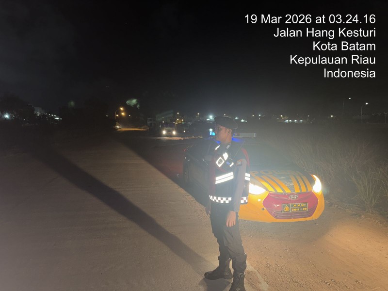 Aksi Balap Liar di Bundaran Kabil Dibubarkan, Polsek Nongsa Tindak Lanjuti Laporan 110