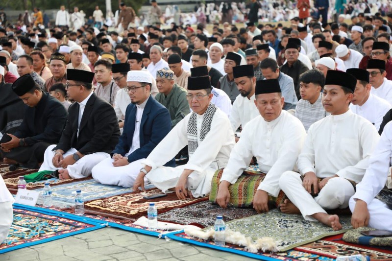 Idulfitri 1447 H, Amsakar Salat Id Bersama Ribuan Masyarakat Batam