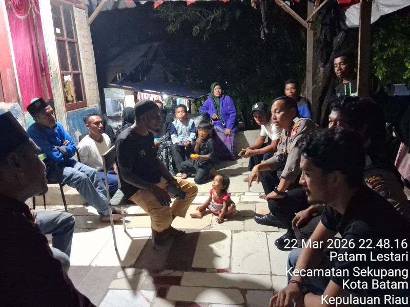 Keributan Keluarga Berhasil Diselesaikan Secara Damai, Respon Cepat Polsek Sekupang Terhadap Laporan 110