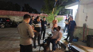 Polsek Batam Kota Gerak Cepat Datangi Tkp Dugaan Percobaan Pencurian Kabel, Respon Cepat Layanan 110