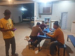 Polsek Galang Tindak Lanjuti Laporan 110, Cek Lokasi Diduga Kebakaran Hutan Di Pantai Nirwana