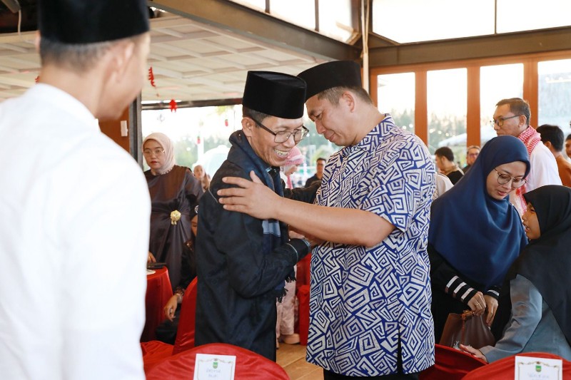 Momen Buka Puasa Bersama, Amsakar Ajak IKAPOLSRI Kepri Bersinergi Bangun Batam