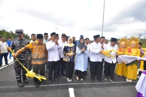 Telan Anggaran Rp 12,5 Miliar, Gubernur Kepri Resmikan Jembatan Semala Natuna Sepanjang 30 Meter