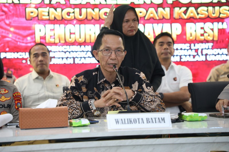 Pengungkapan Kasus Pencurian Fasilitas Umum, Amsakar Apresiasi Jajaran Polda Kepri