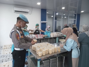 Pengawasan Program Makan Bergizi Gratis di Dapur SPPG Polresta Barelang Berjalan Aman dan Sesuai Standar