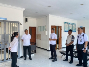 Kunjungan Asisten Deputi Kemenko Kumham Imipas ke Rutan Batam , Sinkronisasi dan Koordinasi Tata Kelola Pemasyarakatan