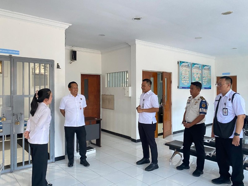 Kunjungan Asisten Deputi Kemenko Kumham Imipas ke Rutan Batam , Sinkronisasi dan Koordinasi Tata Kelola Pemasyarakatan