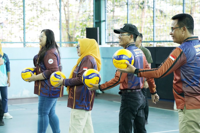 Kejuaraan Voli Piala Wali Kota dan Ketua TP-PKK Batam, 67 Tim Berlaga